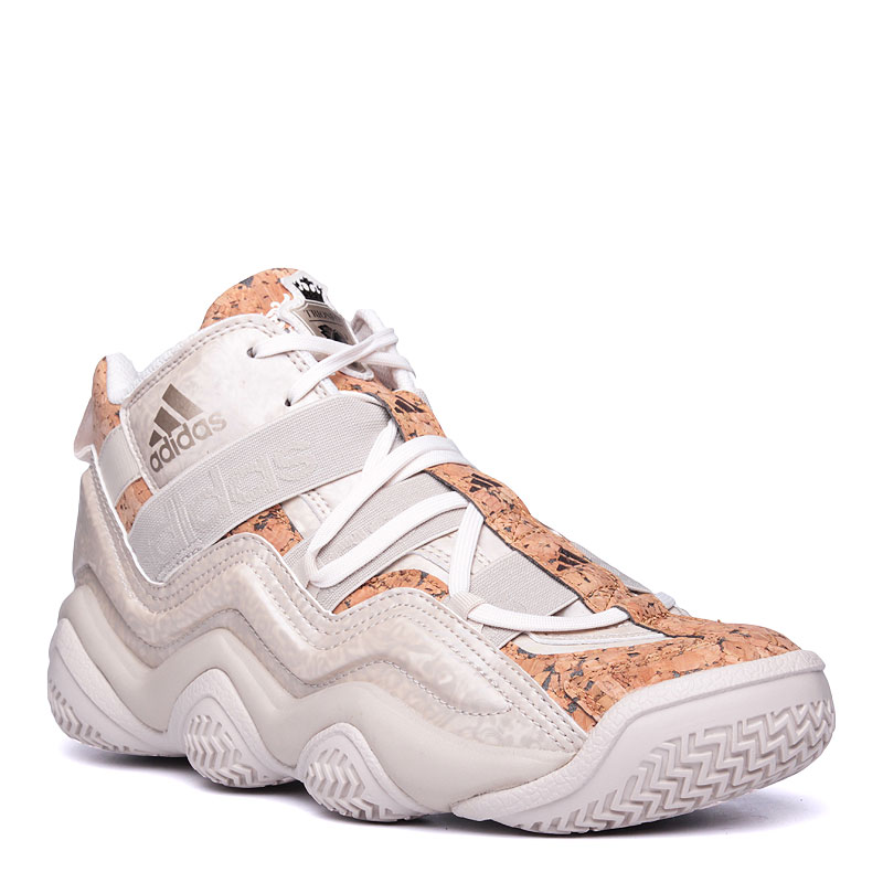 мужские бежевые баскетбольные кроссовки adidas Top Ten 2000 AQ8539 - цена, описание, фото 1